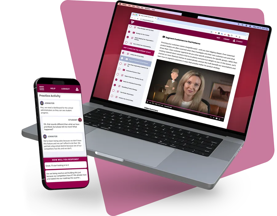 Interactive self-paced courses